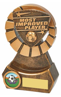 Most Improved Player Resin Award Ant Gold 14cm