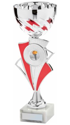 Silver/Red Bowl Award Silver/Red 22.5cm