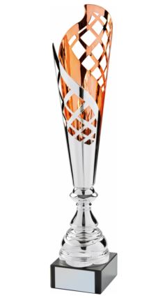 Silver Copper Metal Sculpture Award 51cm