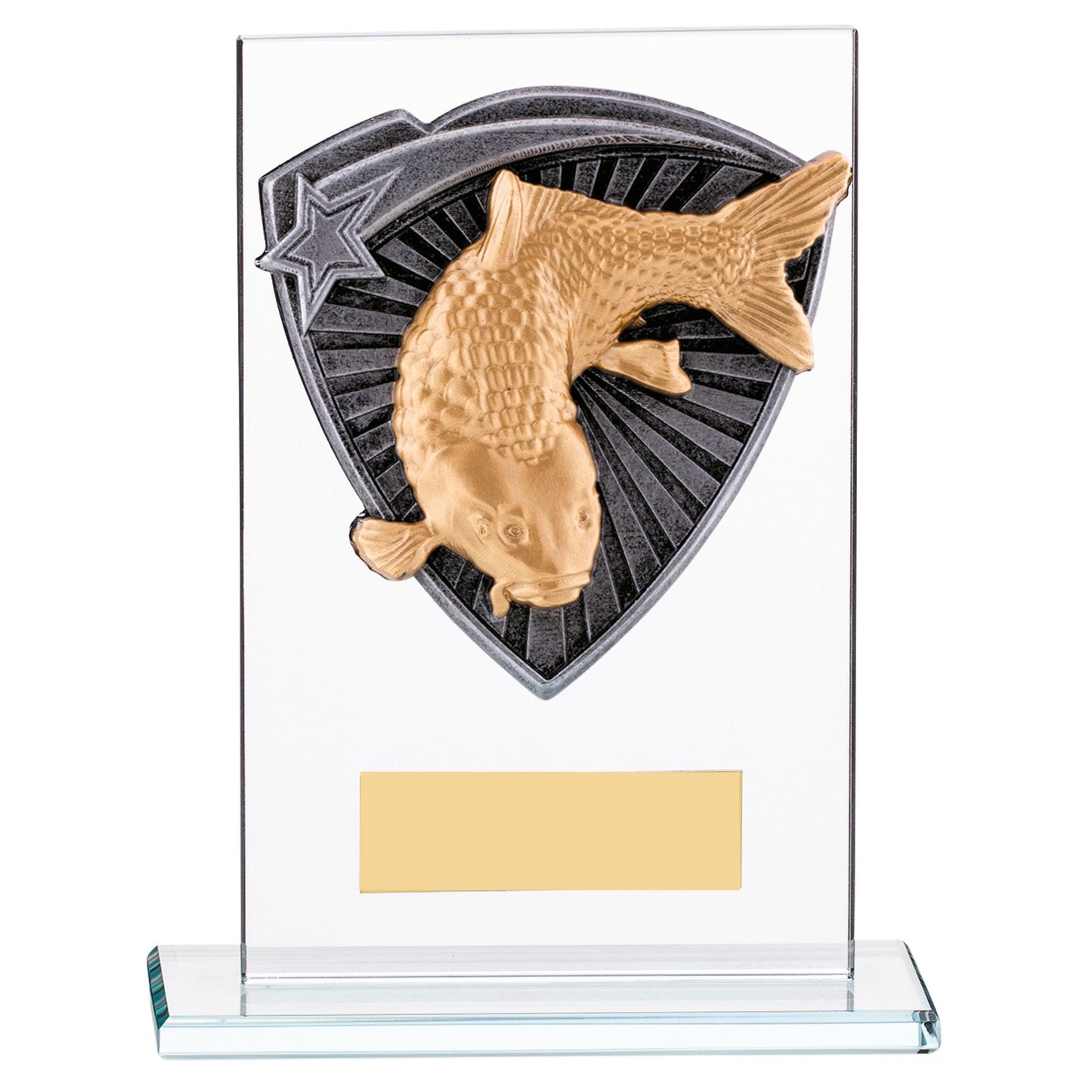 5.25" FISHING GLASS AWARD 13cm