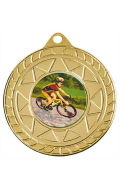 50mm Star Medal (Gold / Silver / Bronze) Gold 5cm