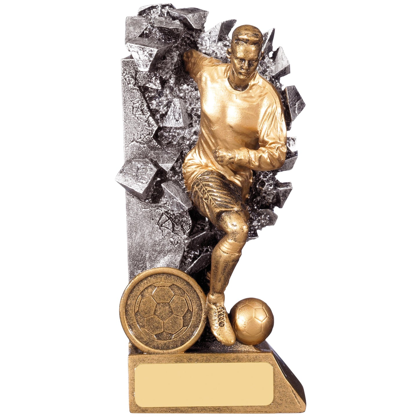 6" BREAKOUT MALE FOOTBALL 15cm