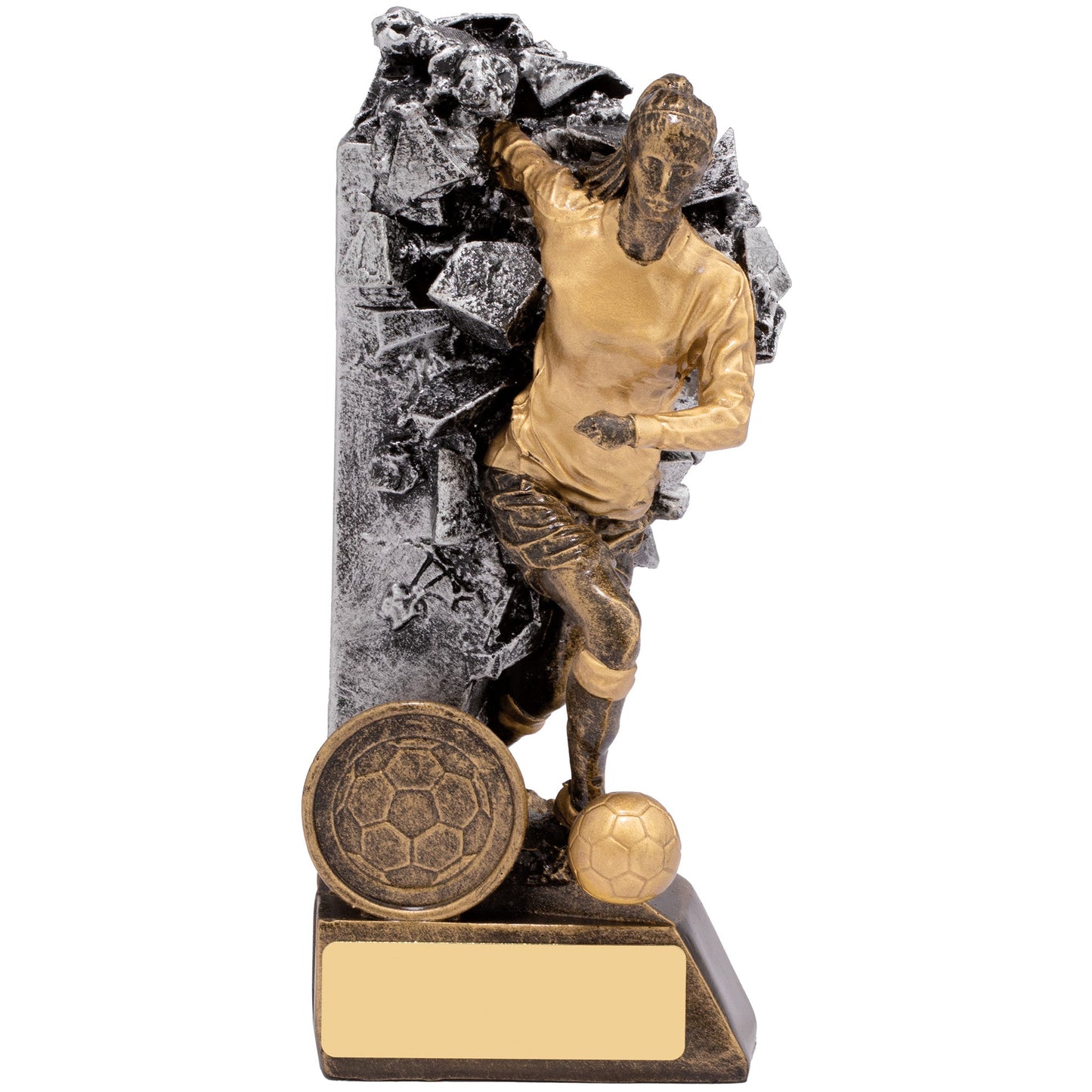 6" BREAKOUT FEMALE FOOTBALL 15cm
