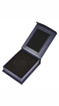 Blue Medal Case to fit 70mm Medal (Magnetic Fastening) 7cm