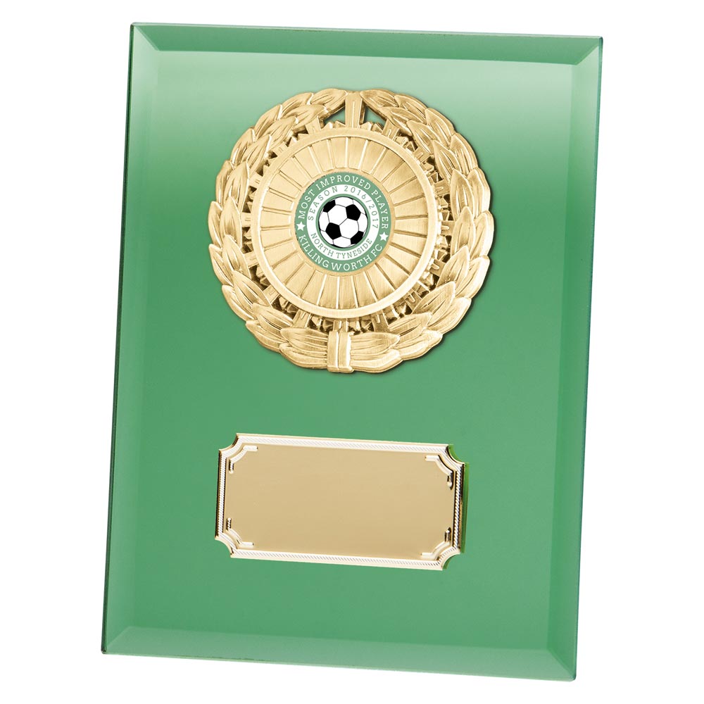 Mirage Multisport Mirror Plaque Green 200mm