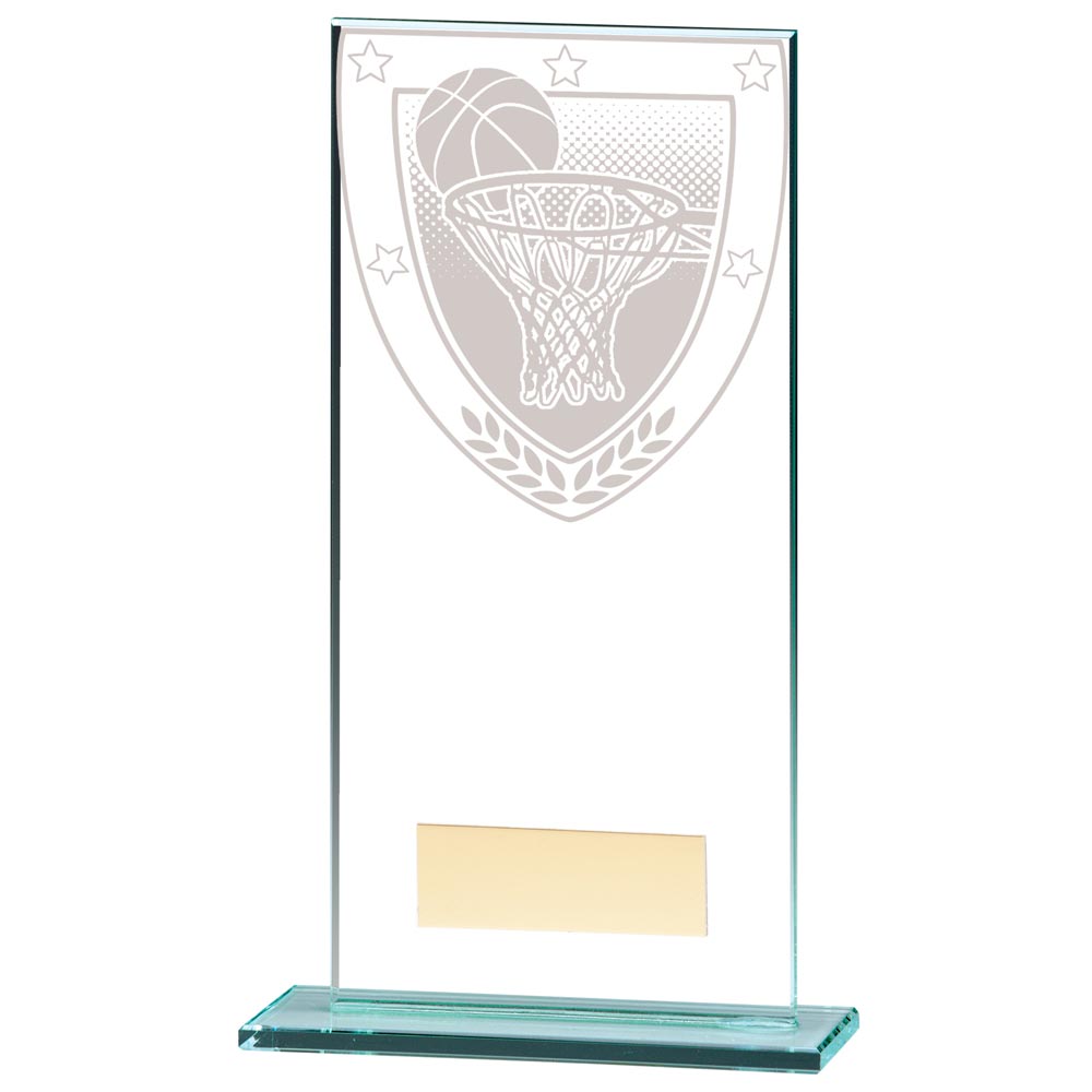 Millennium Basketball Jade Glass Award 180mm