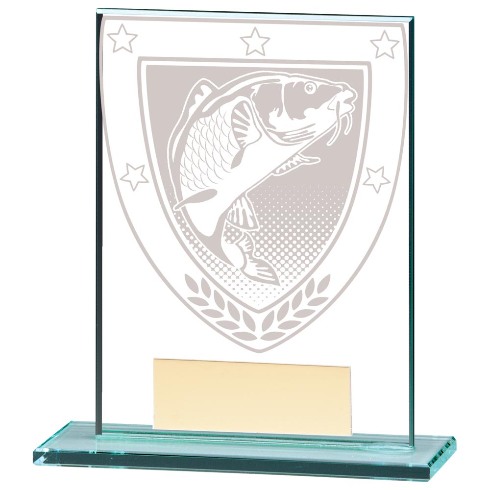 Millennium Fishing Jade Glass Award 110mm