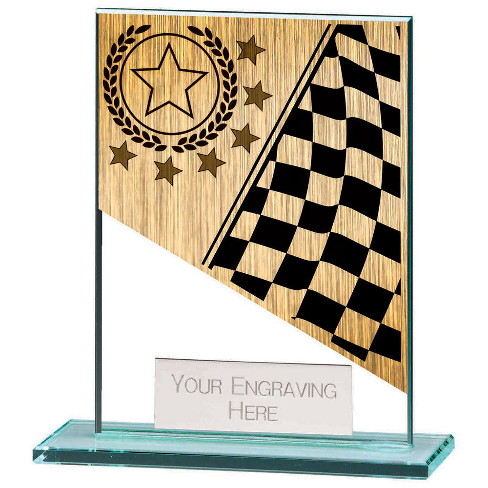Mustang Motorsports Jade Glass Award 110mm