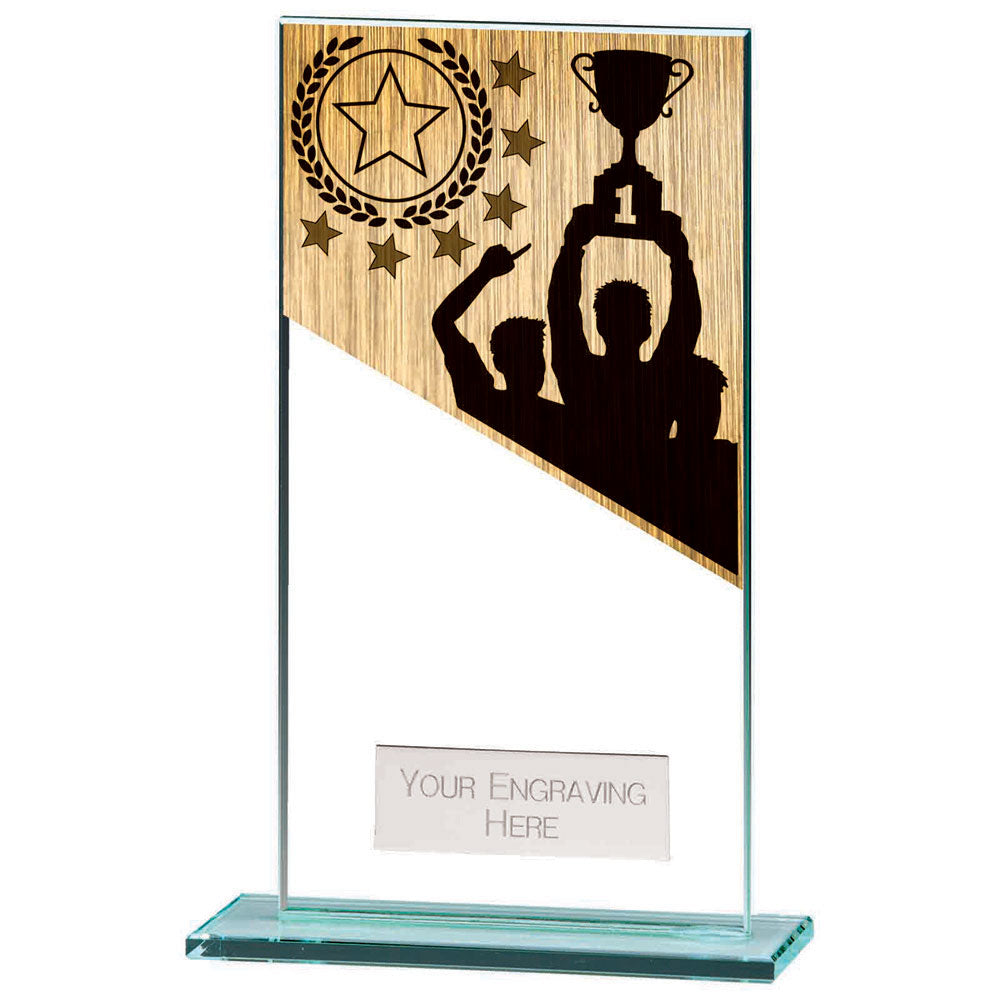Mustang Achievement Jade Glass Award 160mm