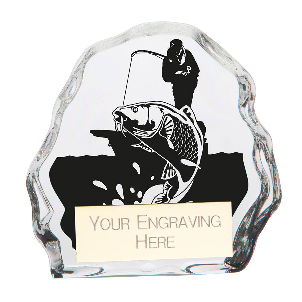 Mystique Fishing Glass Award 75mm