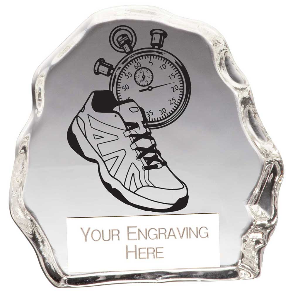 Mystique Running Glass Award 90mm