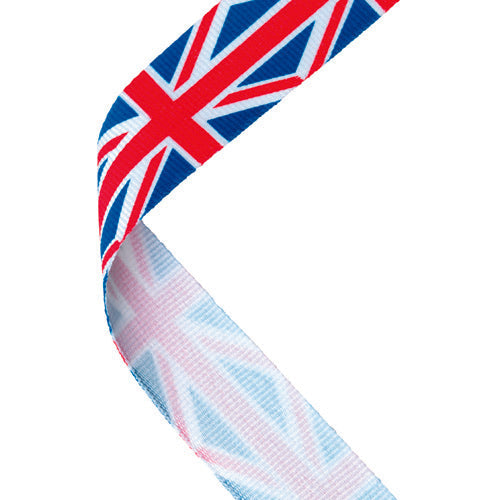 Medal Ribbon Union Jack - 30 X 0.875In