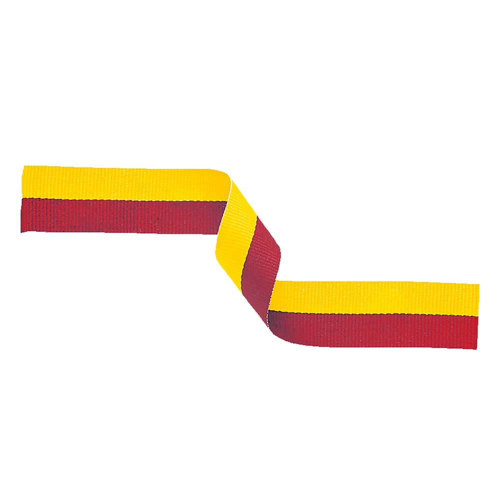 Medal Ribbon Red & Yellow 395x22mm