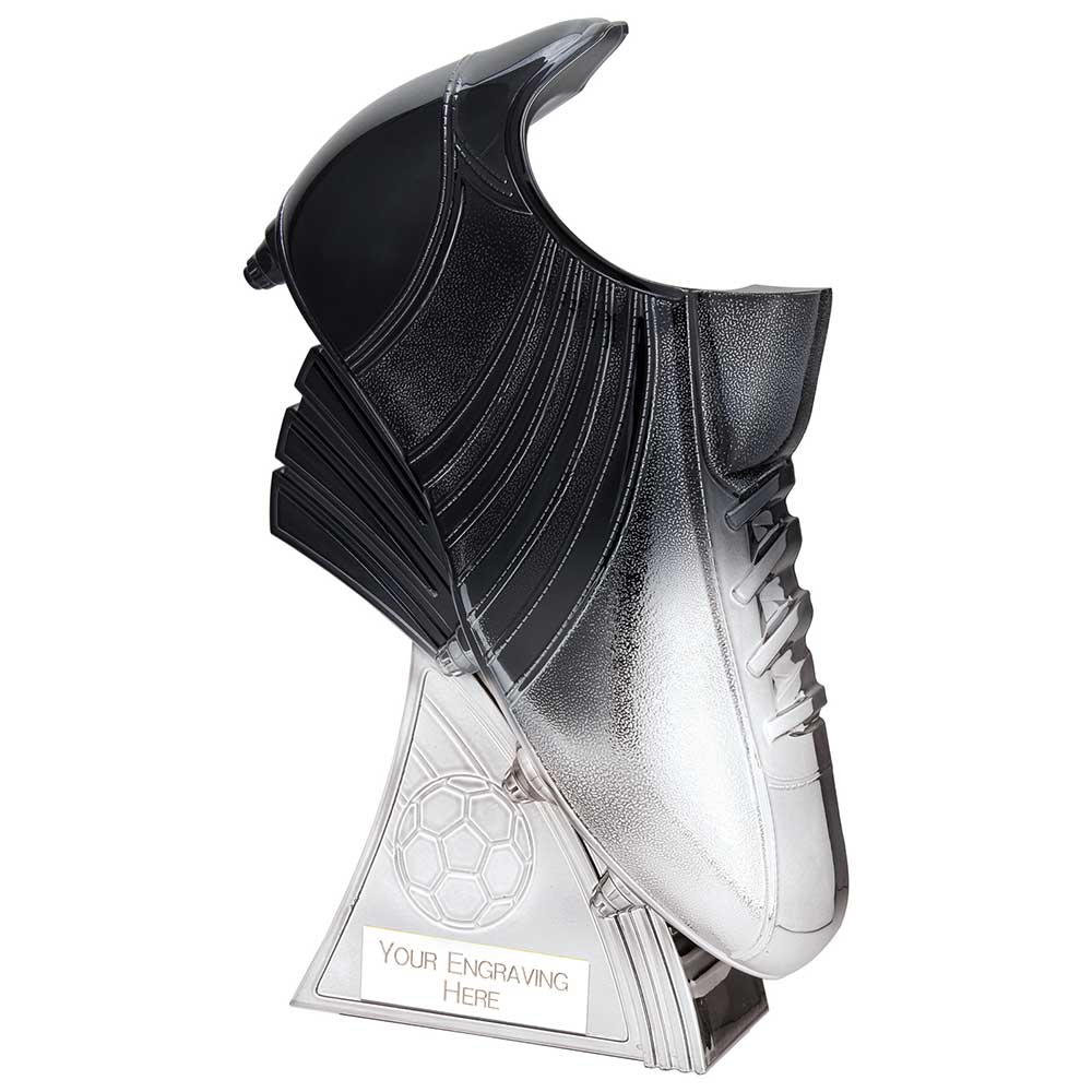 Power Boot Rugby Award Platinum & Black 160mm