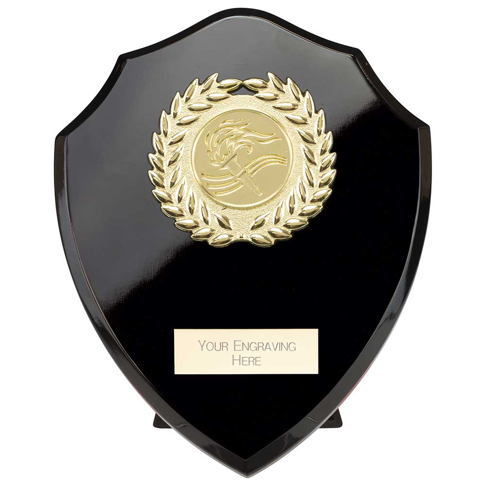 Reward Wreath Shield Epic Black 125mm