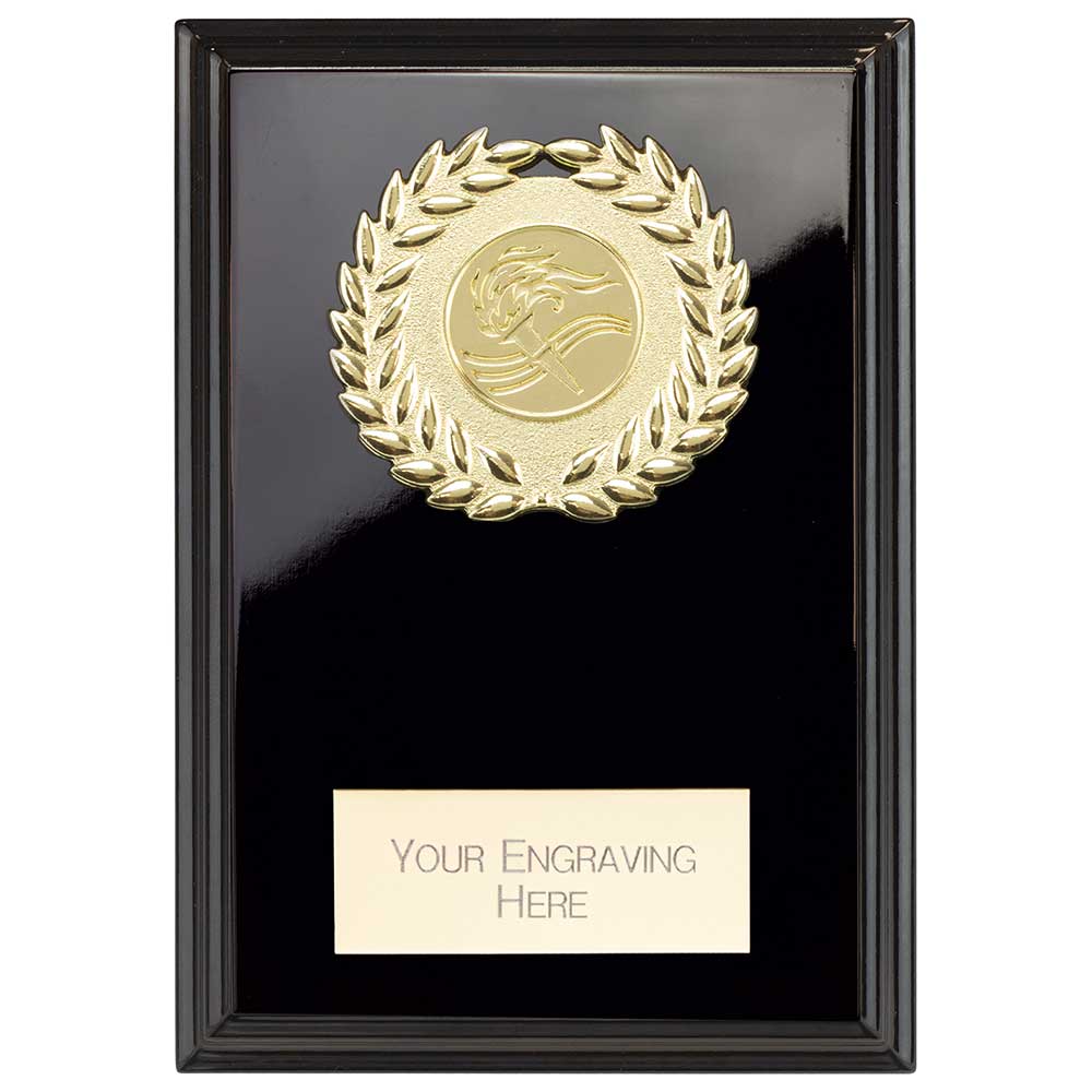 Reward Wreath Plaque Epic Black 150x110mm