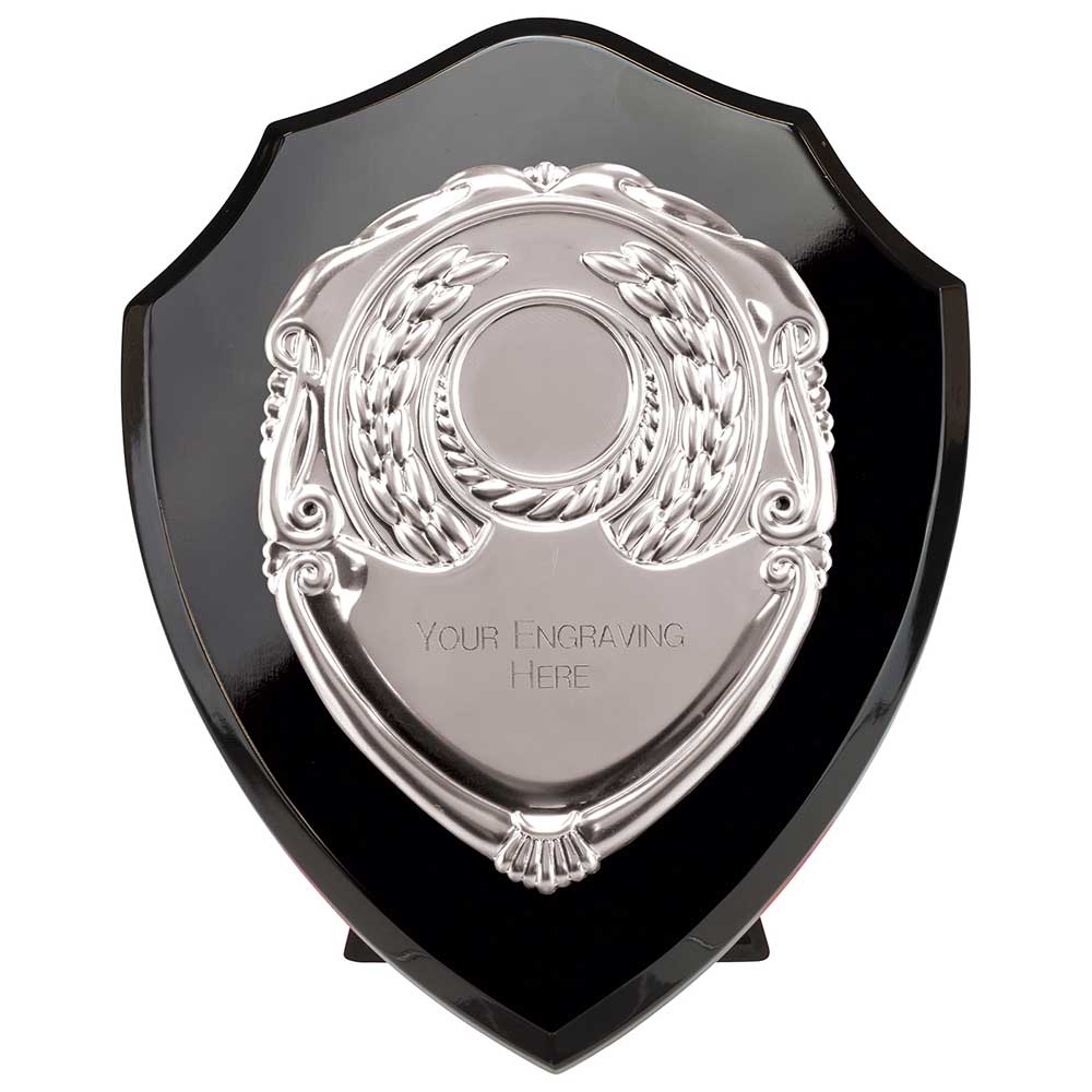 Reward Shield & Front Epic Black & Silver 150mm