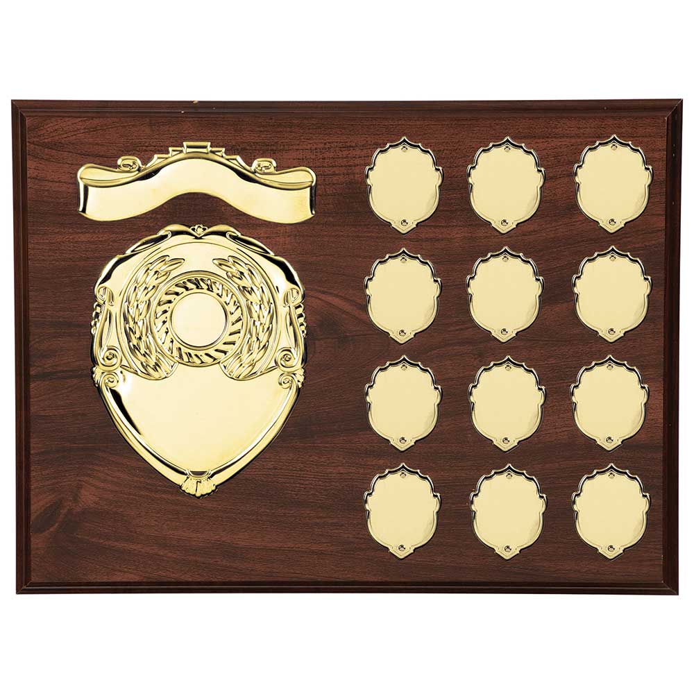 Principal Mahogany Annual Plaque Award 230x305mm