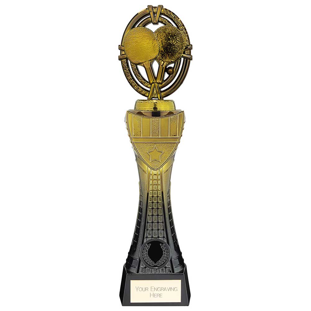 Maverick Heavyweight Table Tennis Award Black & Gold 290mm