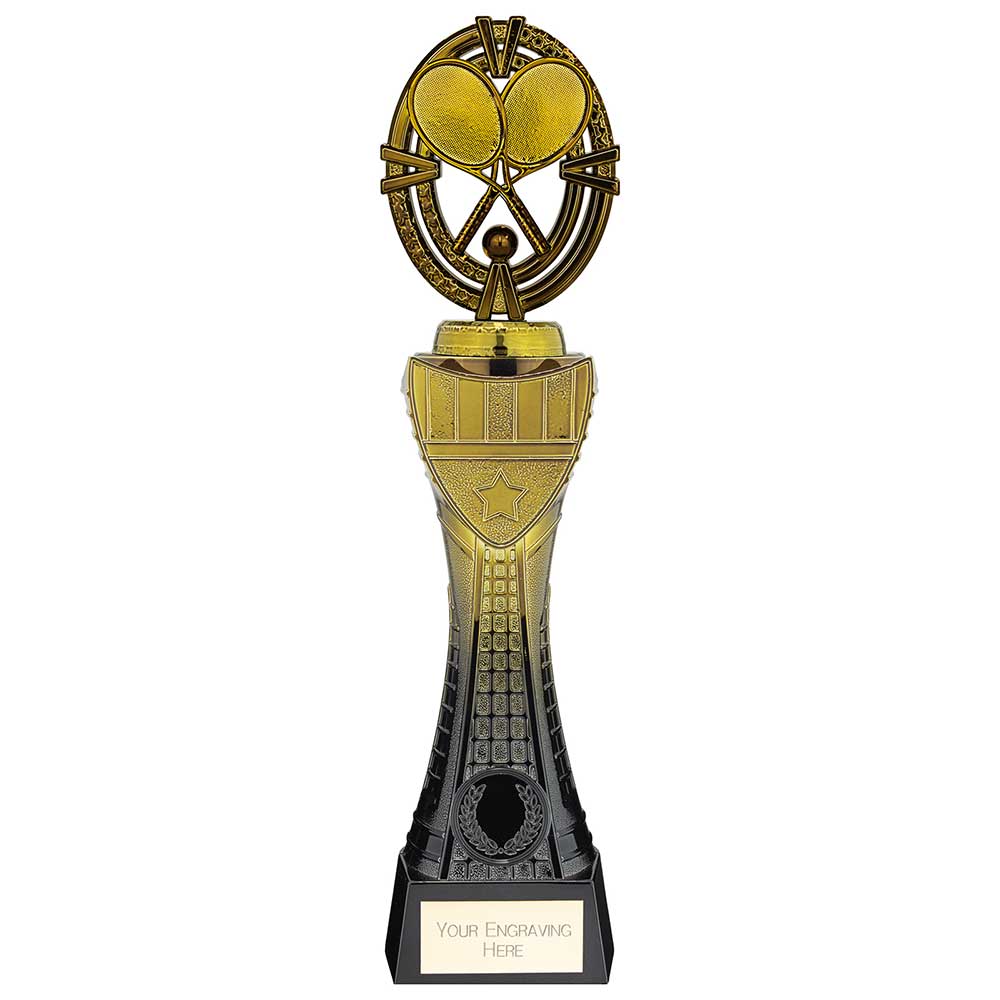 Maverick Heavyweight Tennis Award Black & Gold 290mm