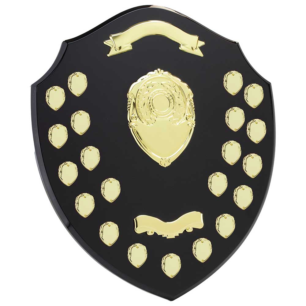 Mountbatten Annual Shield Black & Gold 21yr 455mm
