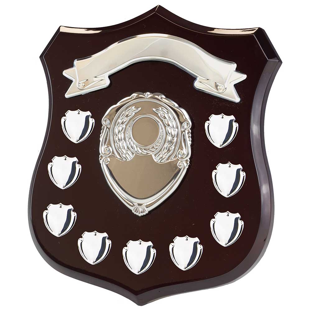 Illustrious Annual Shield Rosewood 9yr 250mm