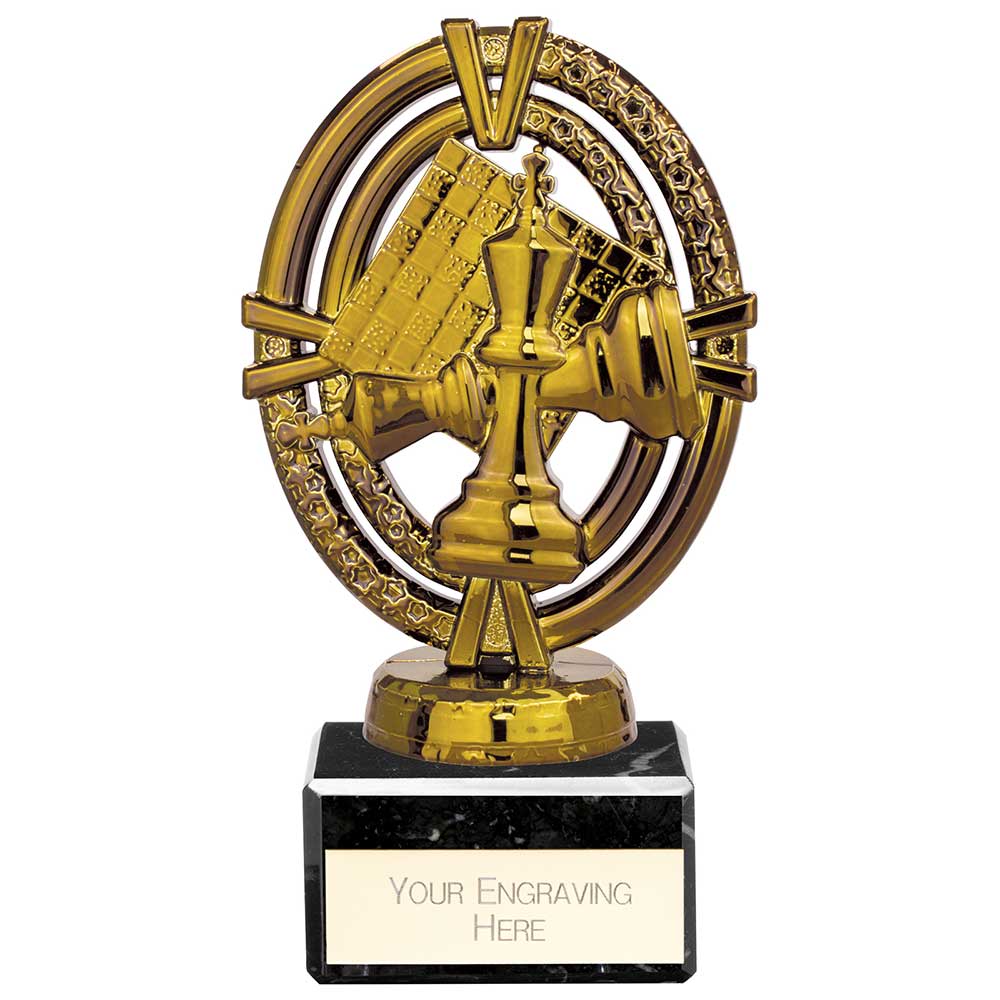 Maverick Legend Chess Award Fusion Gold 135mm