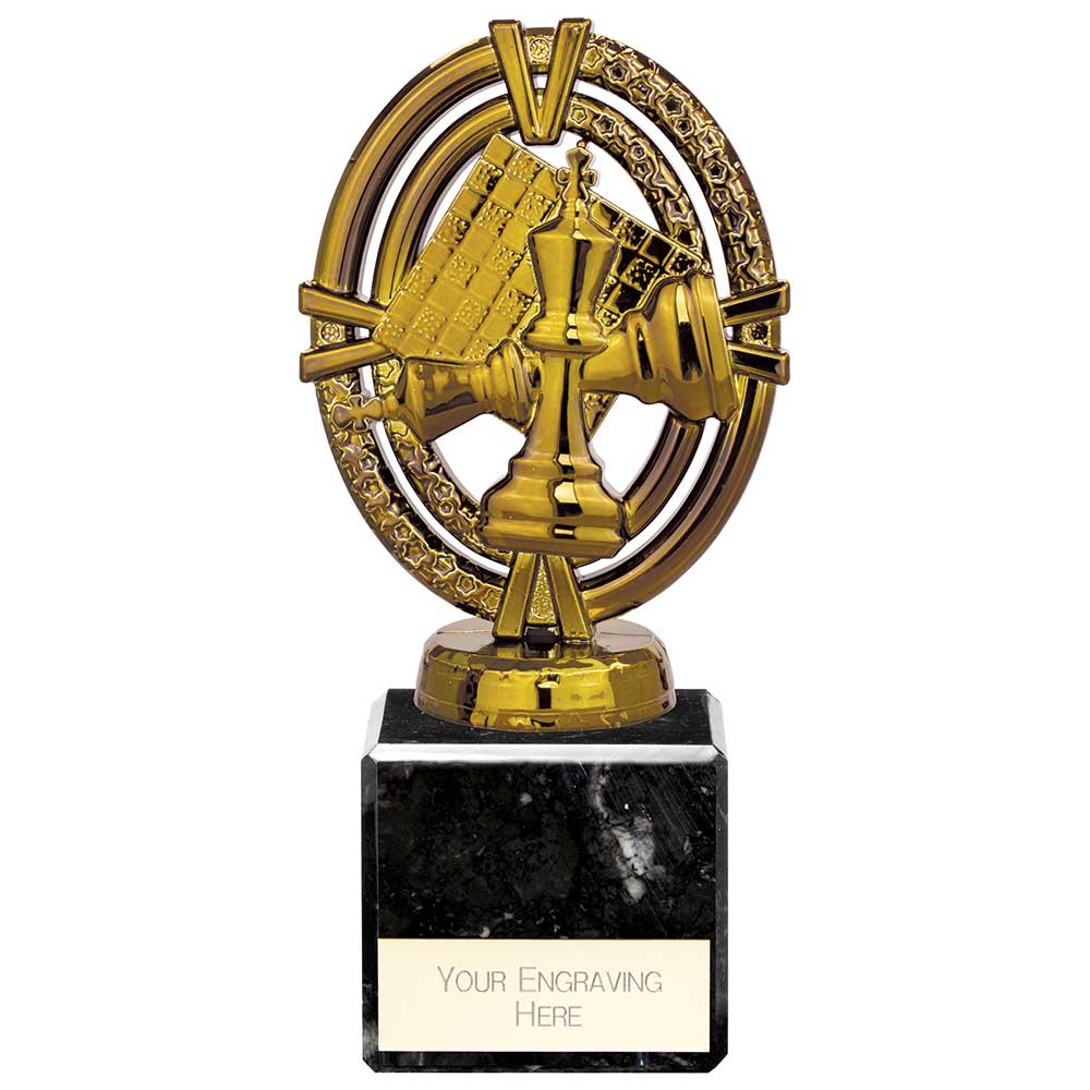 Maverick Legend Chess Award Fusion Gold 150mm
