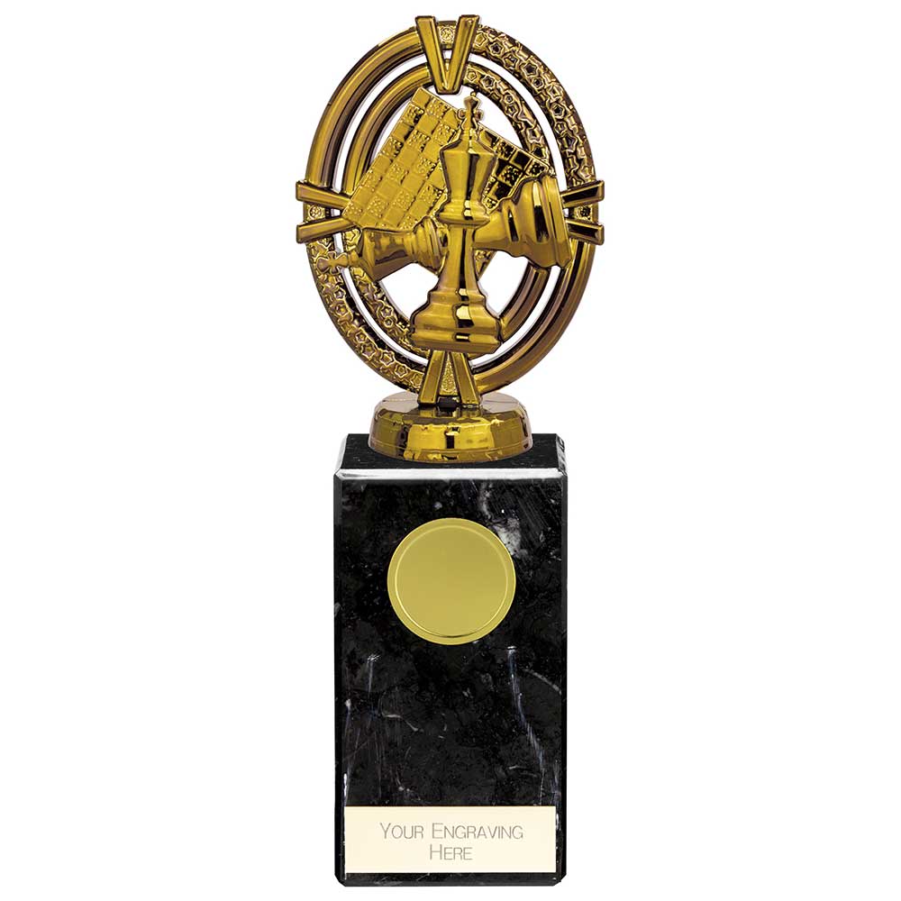 Maverick Legend Chess Award Fusion Gold 200mm