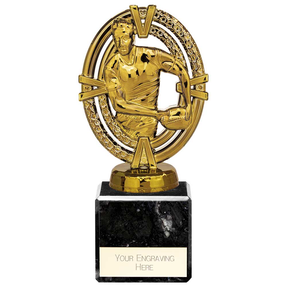 Maverick Legend Rugby Award Fusion Gold 150mm