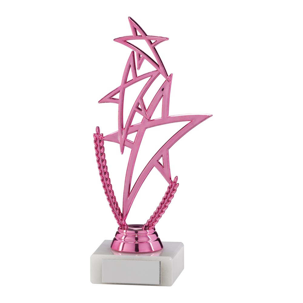 Rising Star Multi-Sport Trophy Pink 180mm