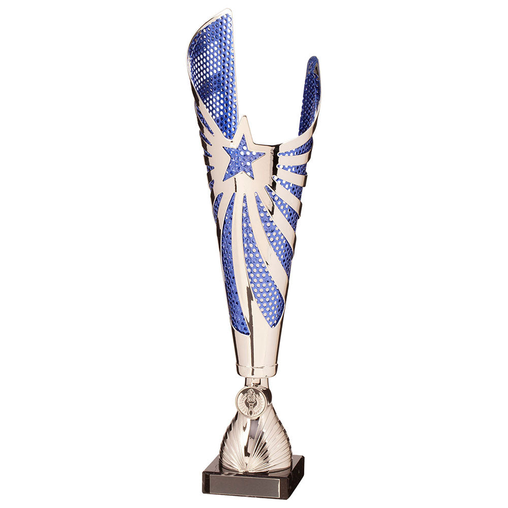 MegaStar Laser Cup Silver/Blue 410mm