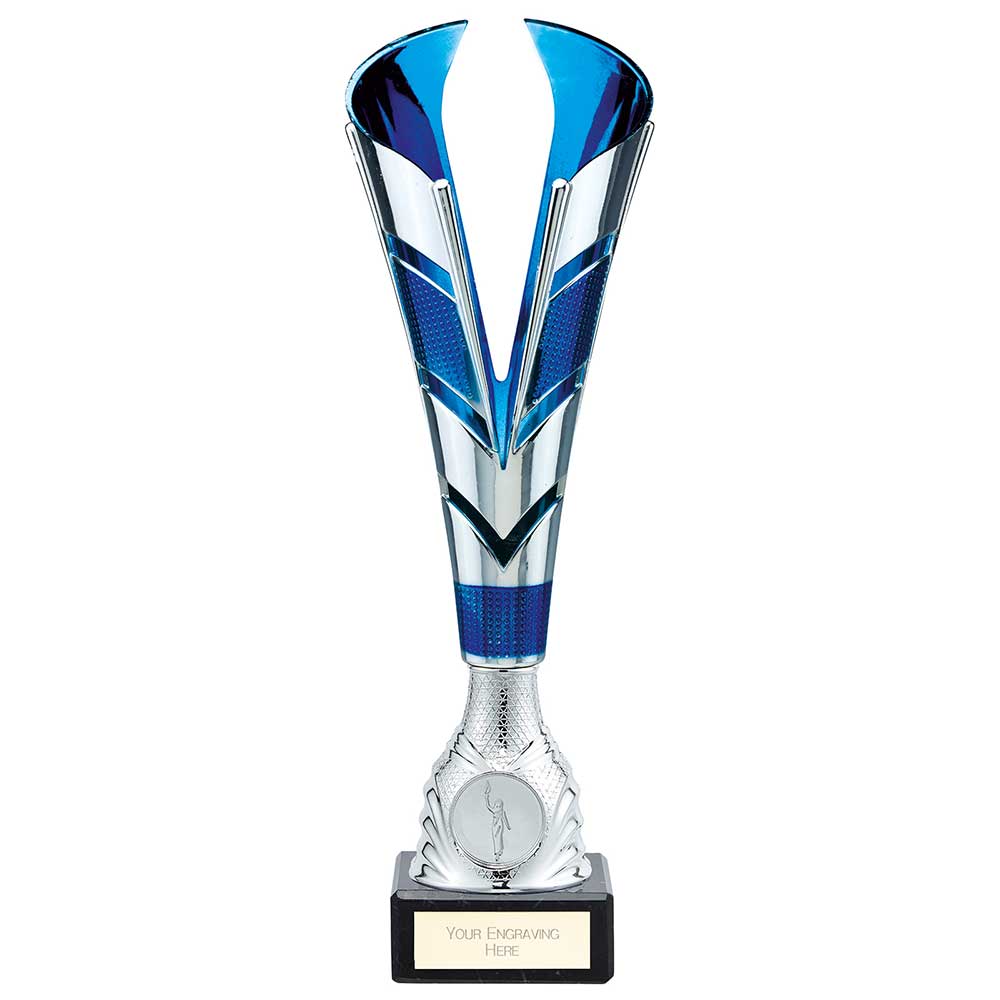 Ranger Premium Cup Silver & Blue 310mm