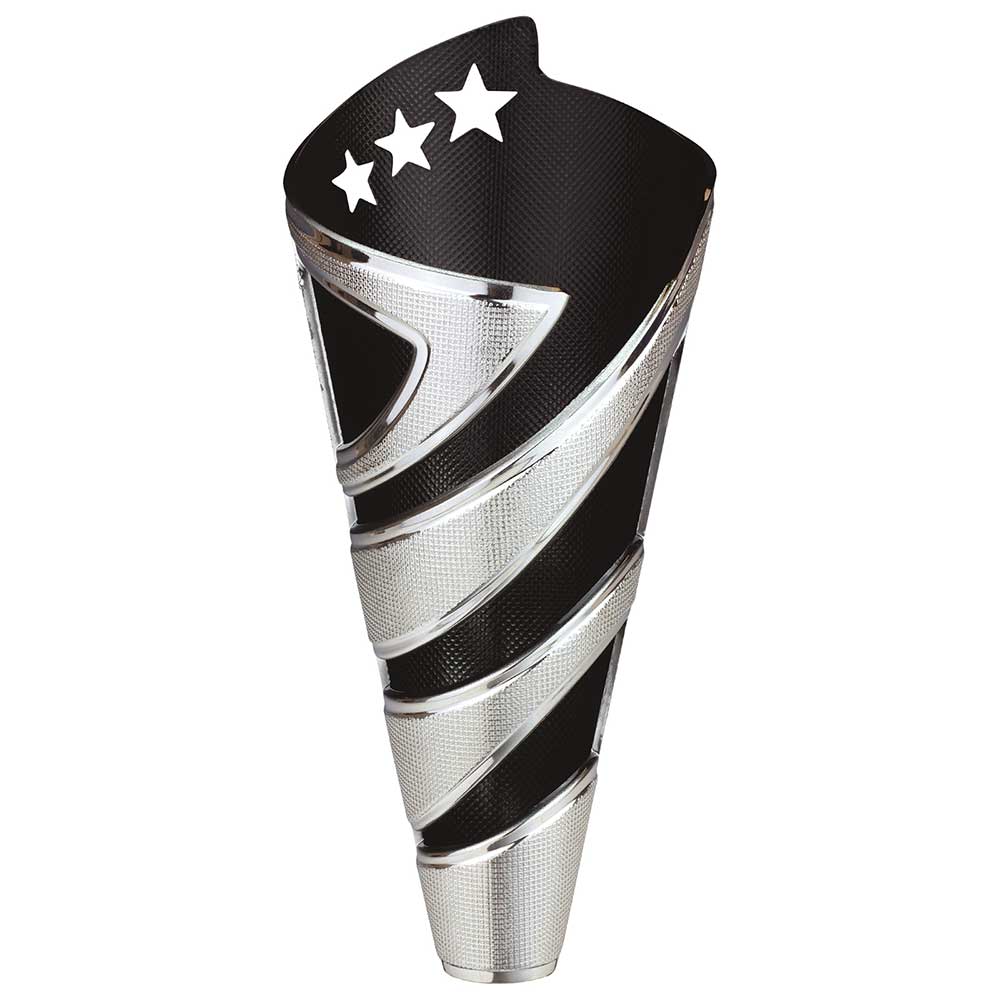 Hurricane Altitude Plastic Cup Silver & Black 295mm