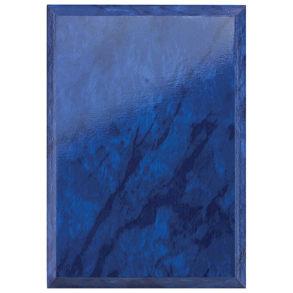 Reward Azure Blue Plaque 80x60mm
