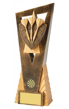 Antique Gold Darts Edge Award Ant Gold 23cm