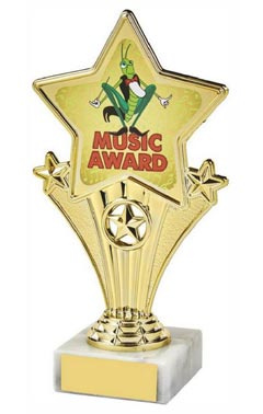 Fun Star Award - Music Gold 18cm