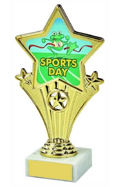 Fun Star Award - Sports Day Gold 18cm