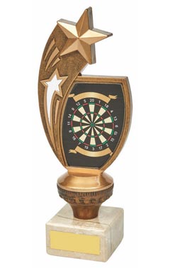 Antique Gold Darts Star Award Ant Gold 21cm