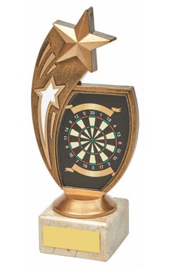 Antique Gold Darts Star Award Ant Gold 18.5cm