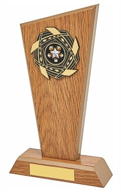 Light Oak Wood Stand Award Light Oak 23cm