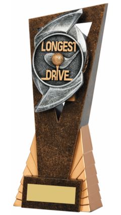 " Edge" Award - Longest Drive Ant Gold 21cm