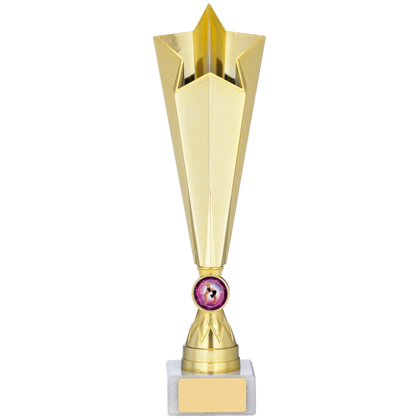 11.75" GOLD STAR TROPHY 30cm