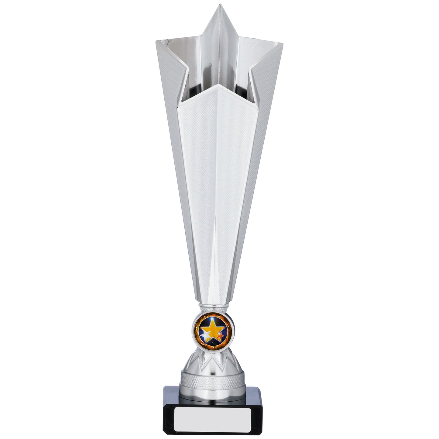 10.75" SILVER STAR TROPHY 27cm