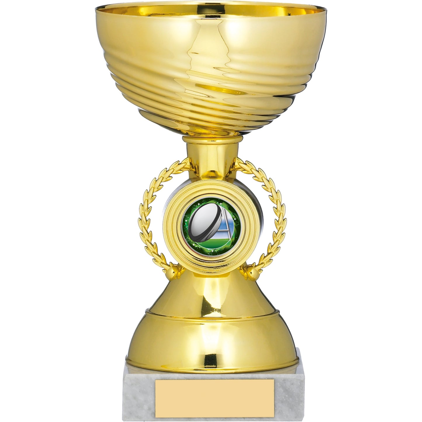 6.75" GOLD CUP TROPHY 17cm