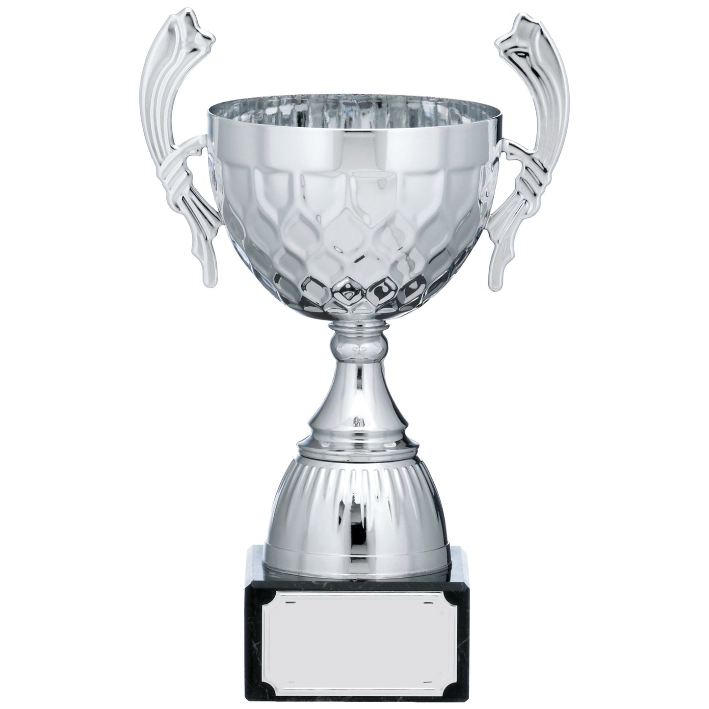 9.25" SILVER CUP TROPHY WITH HANDLES 23.5cm