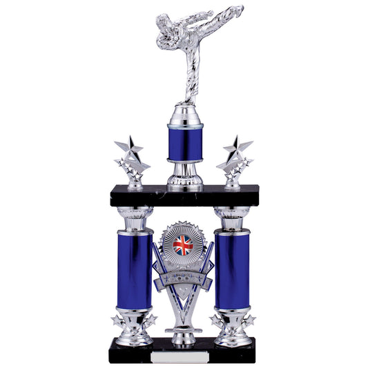 18" KARATE TUBE TROPHY 45.5cm