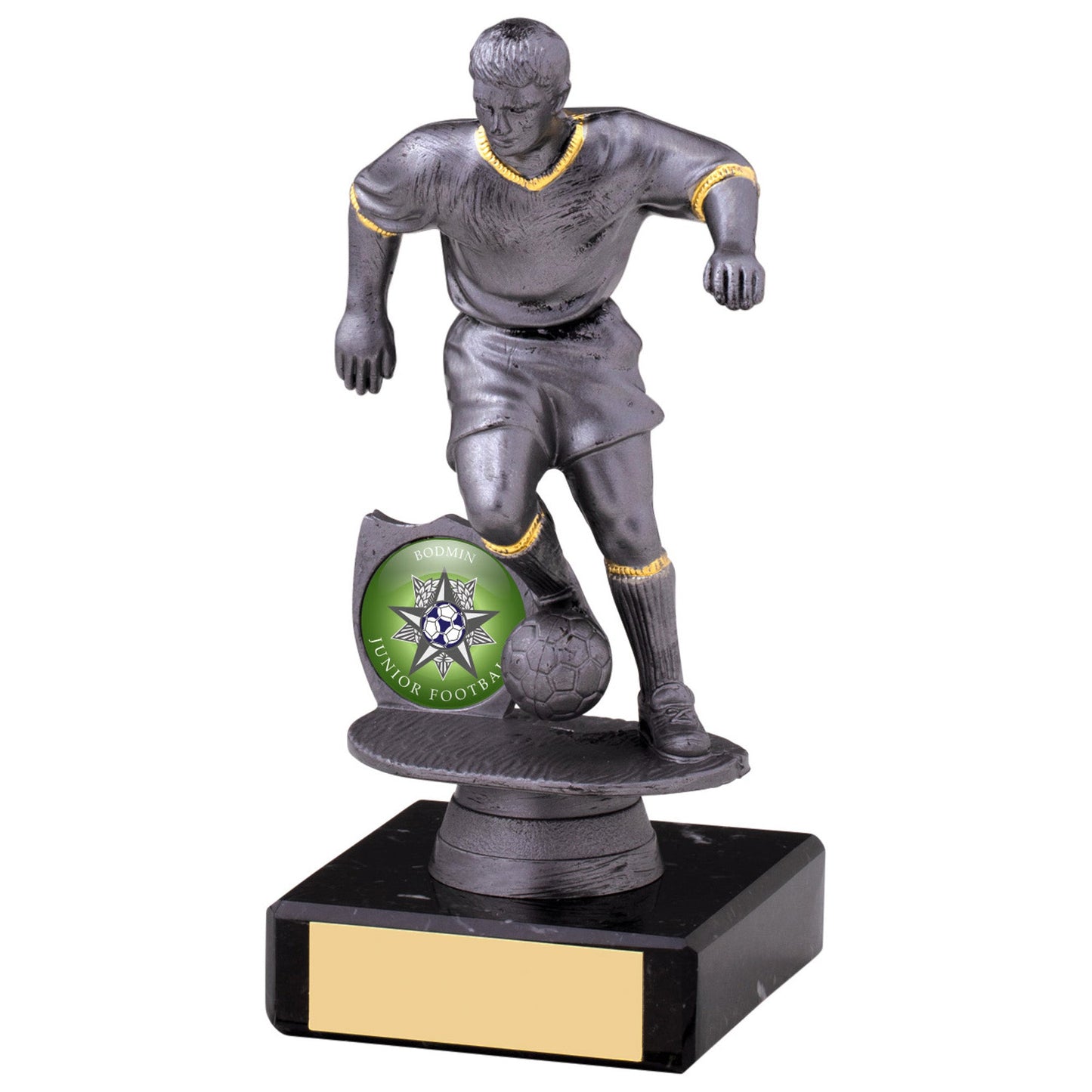 6" MALE FOOTBALL TROPHY 15cm