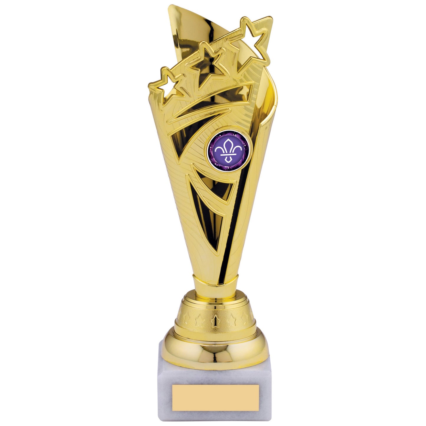 9.25" GOLD TROPHY 23.5cm