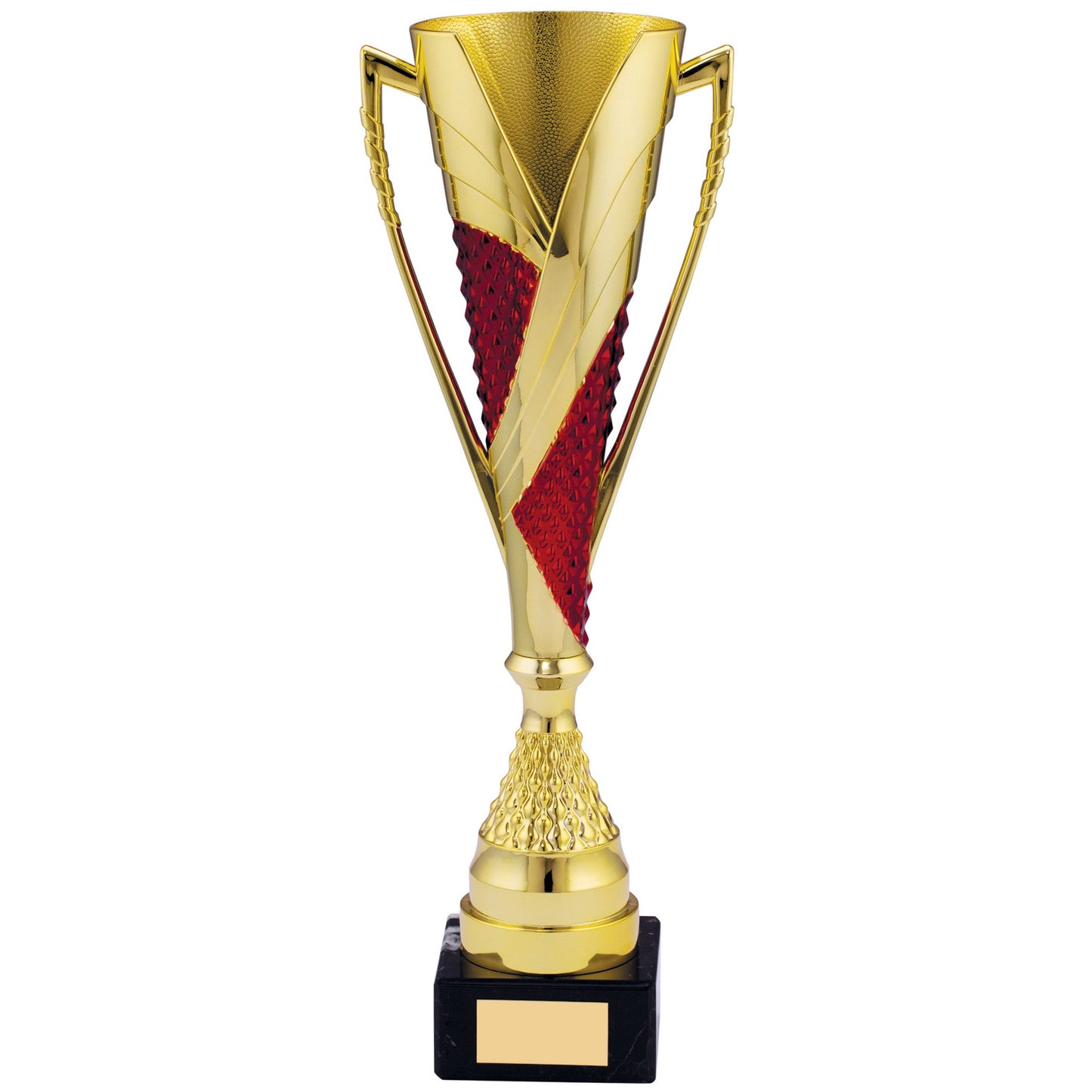 15.75" GOLD RED TROPHY 40cm